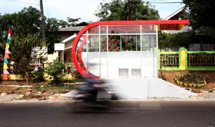 LENGKAPI SHELTER : Pembangunan shelter Gunungpati sudah mencapai 85 persen. (ADITYO DWI/RADARSEMARANG.COM)