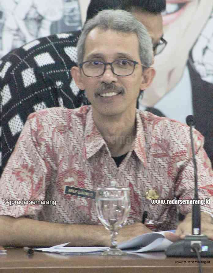 Arief Djatmiko Ok path_rsz Arief Djatmiko Kepala Dinas Perumahan Rakyat dan Kawasan Permukiman (Disperakim) Jawa Tengah(Sigit Andrianto/ RADARSEMARANG.COM)