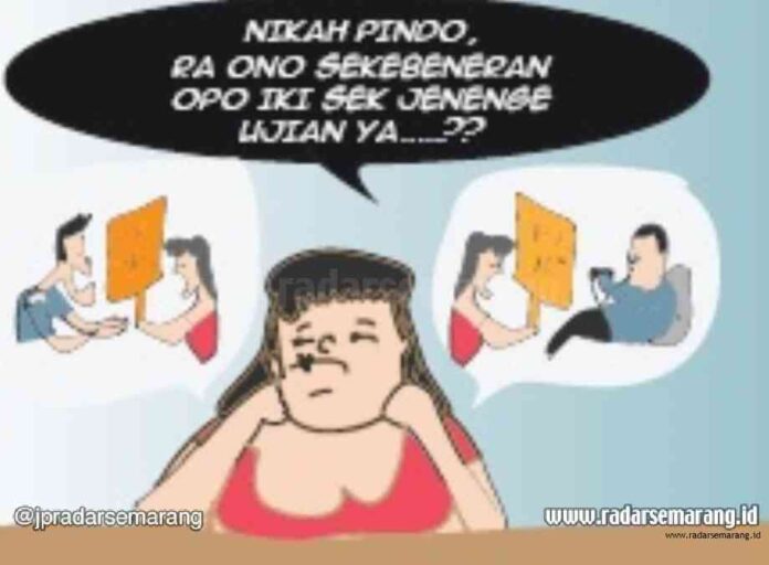 Dua kali menikah, dua kali ambyar. Itulah nasib malang Lady Sandi, 26. Alhasil, sekarang ia pun menyandang status janda. Tidak hanya satu, tapi dua kali.