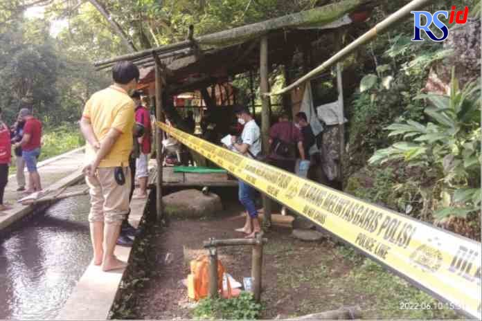 Opeeennn_rsz Lokasi ditemukannya korban di Kawasan Wisata Senjoyo. (MARIA NOVENA/RADARSEMARANG.COM)