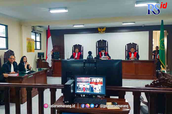 OPEN_rsz SIDANG TUNTUTAN : Pelaku mutilasi saat menjalani persidangan di Pengadilan Negeri Ungaran. (IST